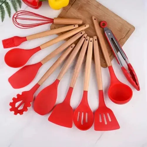 Silicone Colher Kit para Cozinha